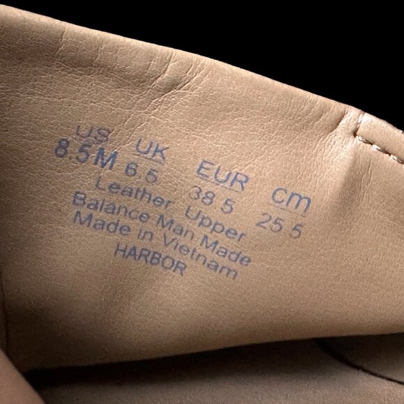 Franco Sarto Harbor Sandal Open Toe Slingback 8.5 M Buckle Shoe Black Asymmetric - Picture 5 of 12